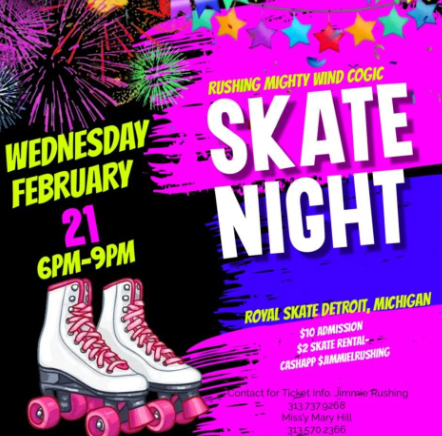 Rolling for a Cause: Join us at the Royal Skateland Fundraiser – February 21, 2024!