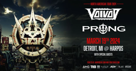 Metal Mayhem at Harpos: VOIVOD, PRONG, and Child Bite Take the Stage!