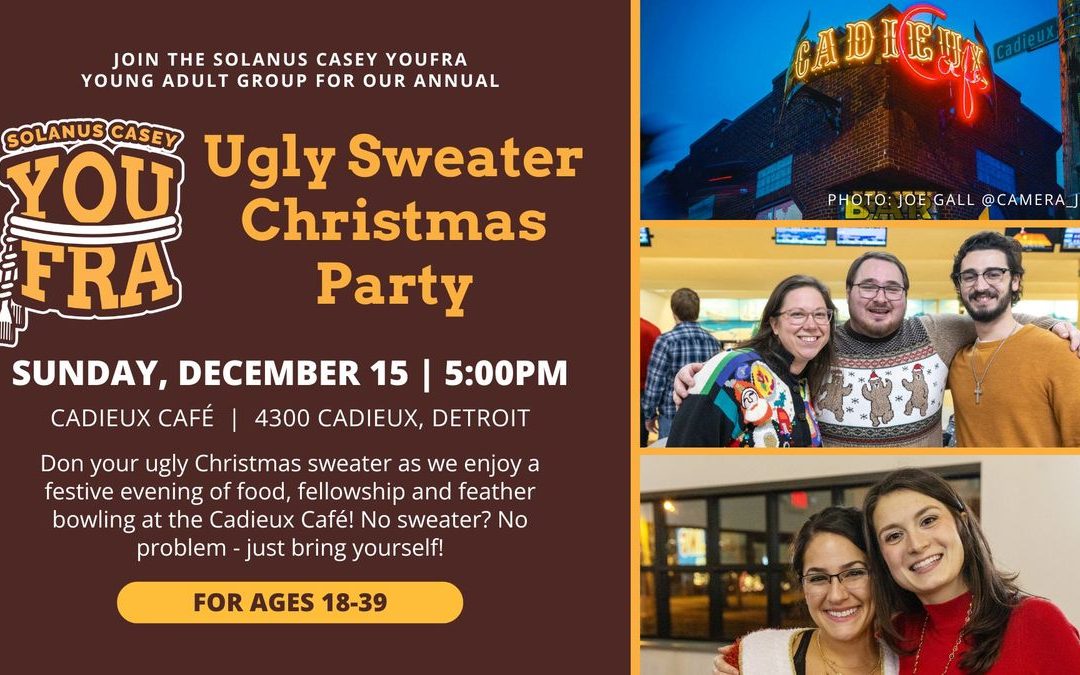 Jingle and Mingle: The Ugly Sweater Christmas Party at Cadieux Café